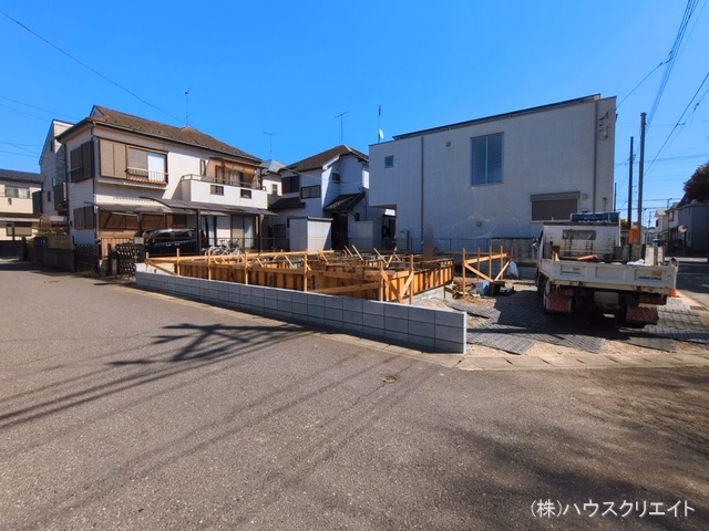 千葉県松戸市千駄堀の新築戸建て基礎写真 2026年3月11日撮影