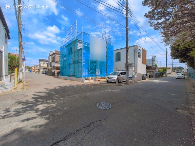 千葉県松戸市千駄堀の新築戸建てシート写真 2026年4月12日撮影