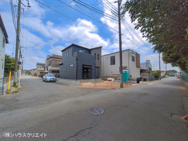 千葉県松戸市千駄堀の新築戸建て外構写真 2026年5月14日撮影