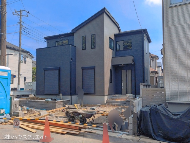 千葉県松戸市千駄堀の新築戸建て外構写真 2026年6月12日撮影