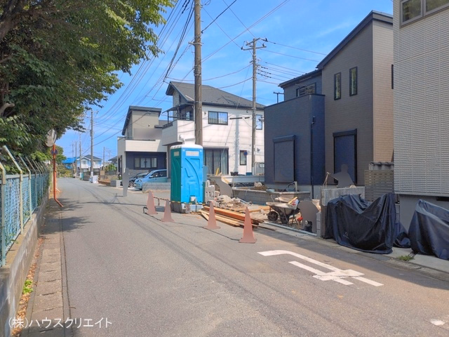 千葉県松戸市千駄堀の新築戸建て外構写真 2026年6月12日撮影