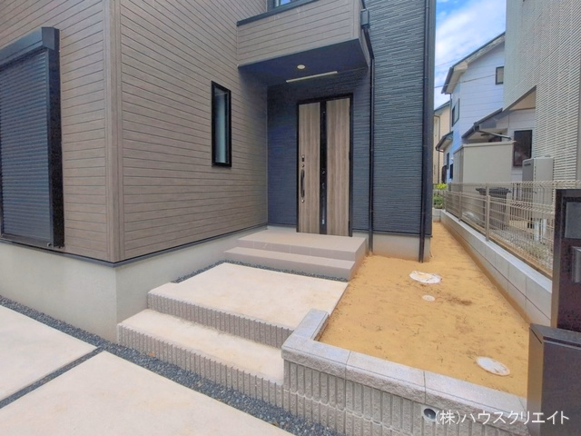 千葉県松戸市千駄堀の新築戸建て完成写真 2026年7月13日撮影