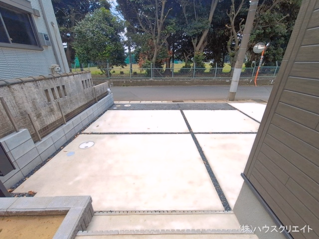 千葉県松戸市千駄堀の新築戸建て完成写真 2026年7月13日撮影
