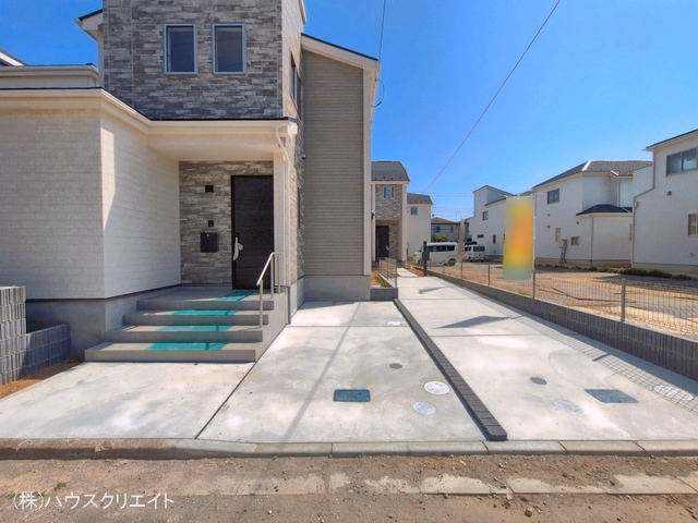 千葉県松戸市新松戸６丁目の新築戸建て完成写真 2026年5月17日撮影