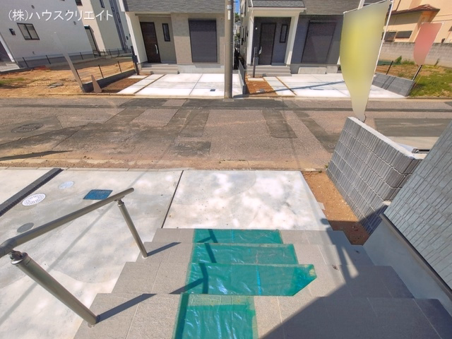 千葉県松戸市新松戸６丁目の新築戸建て完成写真 2026年5月17日撮影
