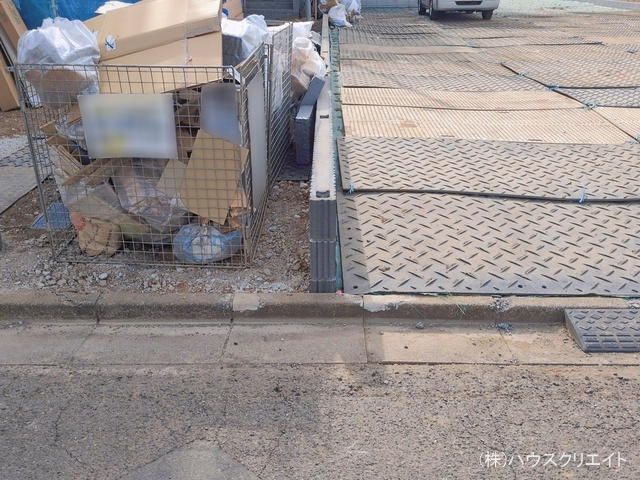 千葉県松戸市新松戸6丁目の新築戸建て上棟写真 2026年2月5日撮影