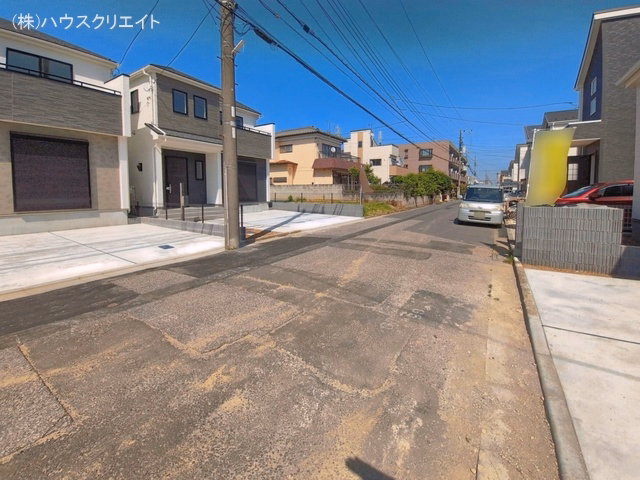 千葉県松戸市新松戸6丁目の新築戸建て完成写真 2026年5月17日撮影