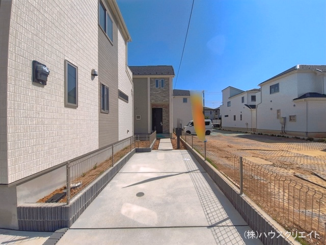 千葉県松戸市新松戸6丁目の新築戸建て完成写真 2026年5月17日撮影