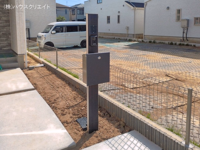 千葉県松戸市新松戸6丁目の新築戸建て完成写真 2026年5月17日撮影
