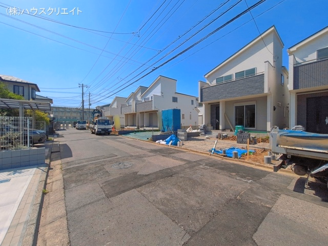 千葉県松戸市新松戸６丁目の新築戸建て外構写真 2026年5月17日撮影