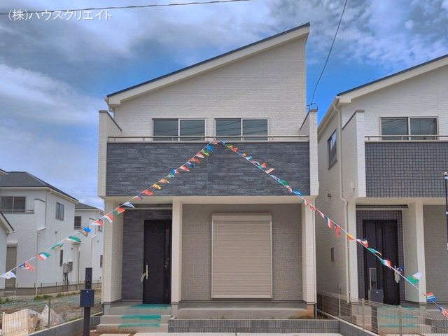 千葉県松戸市新松戸６丁目の新築戸建て完成写真 2026年6月21日撮影