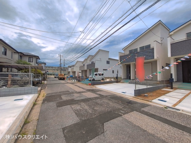 千葉県松戸市新松戸６丁目の新築戸建て完成写真 2026年6月21日撮影