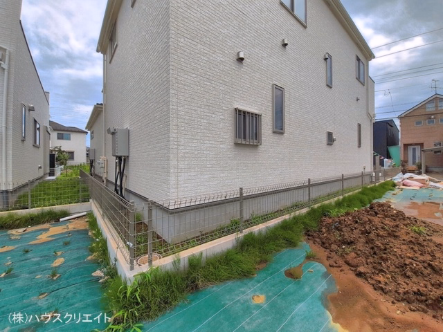 千葉県松戸市新松戸６丁目の新築戸建て完成写真 2026年6月21日撮影