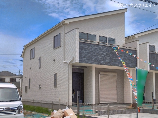 千葉県松戸市新松戸６丁目の新築戸建て完成写真 2026年6月21日撮影