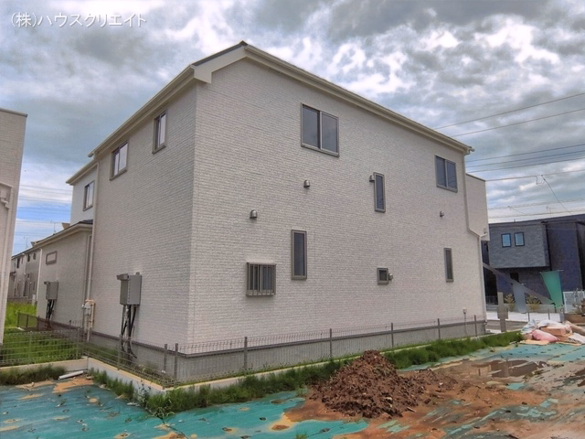 千葉県松戸市新松戸６丁目の新築戸建て完成写真 2026年6月21日撮影
