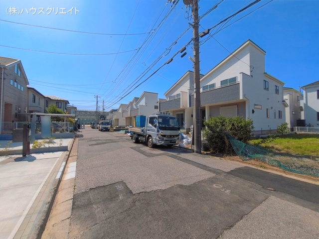 千葉県松戸市新松戸6丁目の新築戸建て外構写真 2026年5月17日撮影