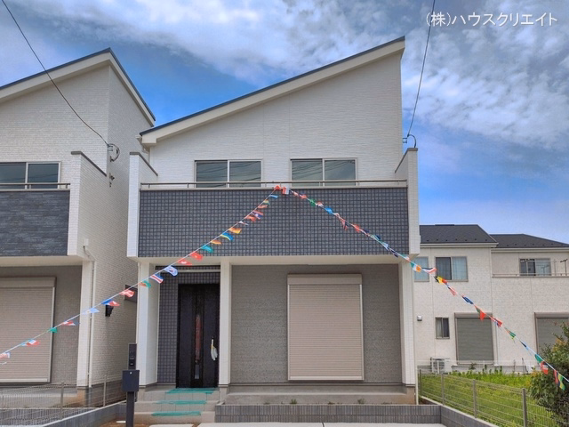 千葉県松戸市新松戸6丁目の新築戸建て完成写真 2026年6月21日撮影