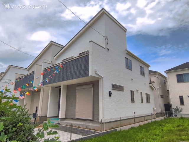 千葉県松戸市新松戸6丁目の新築戸建て完成写真 2026年6月21日撮影