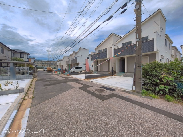 千葉県松戸市新松戸6丁目の新築戸建て完成写真 2026年6月21日撮影