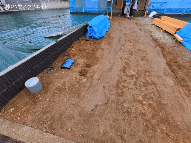 千葉県松戸市新松戸6丁目の新築戸建て上棟写真 2026年3月2日撮影