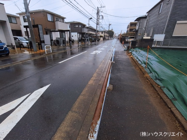 千葉県松戸市新松戸6丁目の新築戸建て上棟写真 2026年3月2日撮影