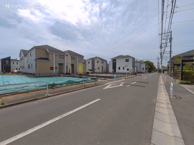 千葉県松戸市新松戸6丁目の新築戸建て外構写真 2026年4月21日撮影