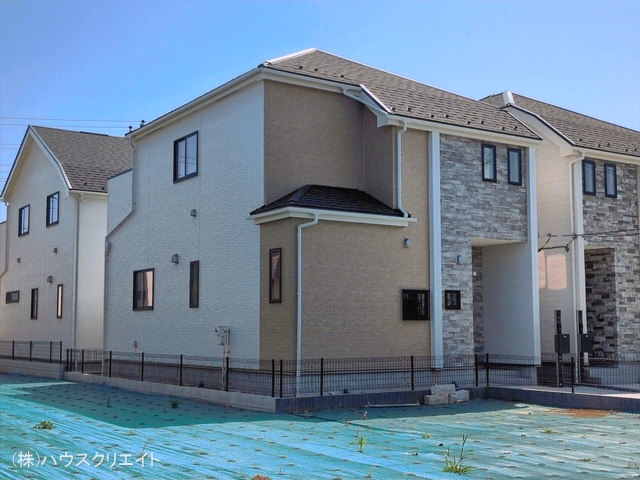 千葉県松戸市新松戸6丁目の新築戸建て完成写真 2026年5月17日撮影