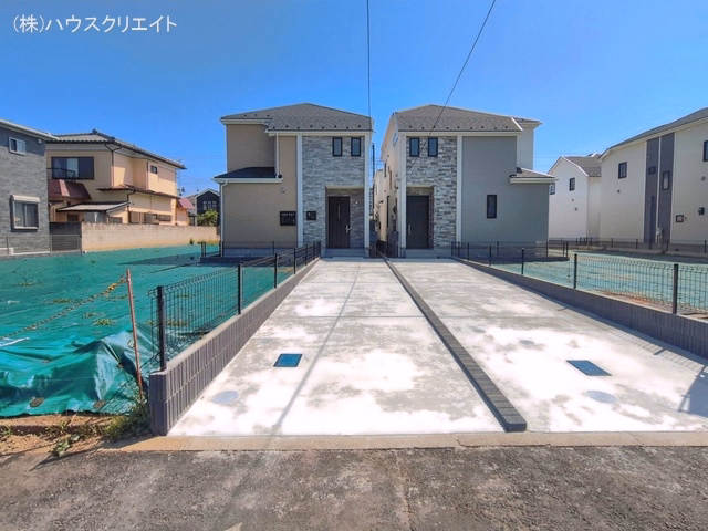 千葉県松戸市新松戸6丁目の新築戸建て完成写真 2026年5月17日撮影