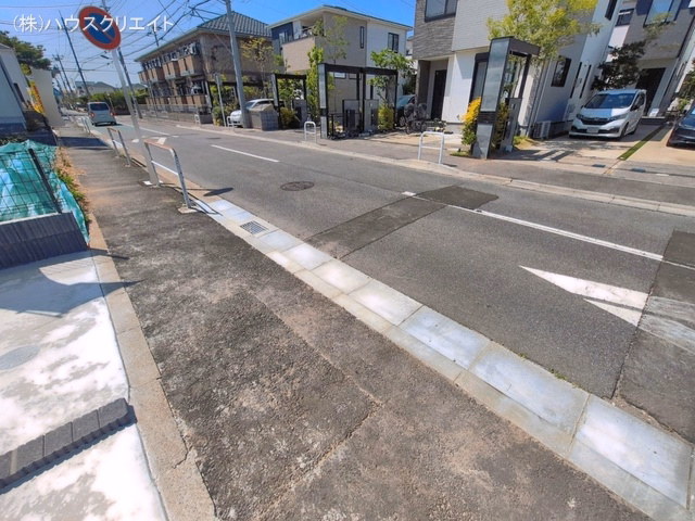 千葉県松戸市新松戸6丁目の新築戸建て完成写真 2026年5月17日撮影