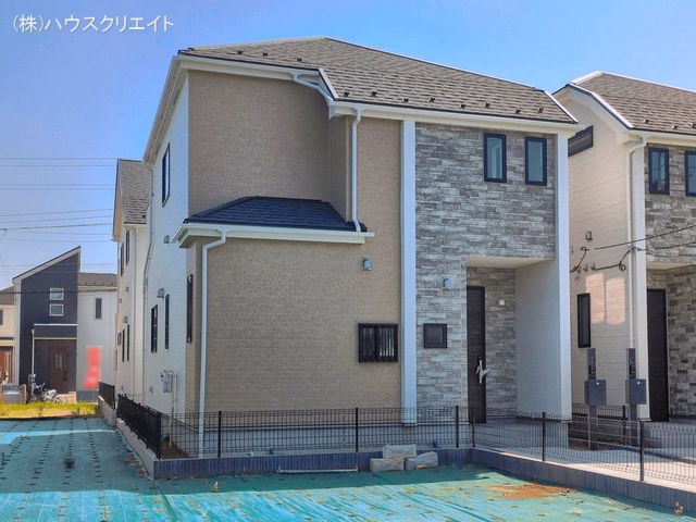千葉県松戸市新松戸6丁目の新築戸建て完成写真 2026年5月17日撮影