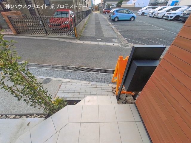 千葉県流山市東初石２丁目の新築戸建て完成写真 2026年3月26日撮影