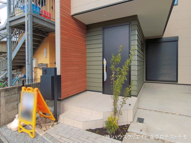 千葉県流山市東初石２丁目の新築戸建て完成写真 2026年3月26日撮影