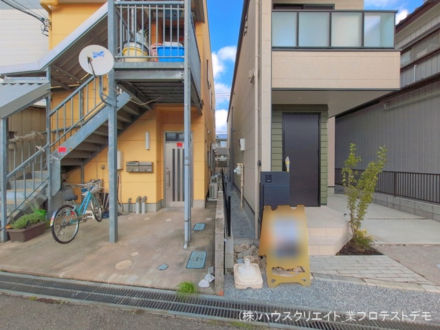 千葉県流山市東初石２丁目の新築戸建て完成写真 2026年3月26日撮影