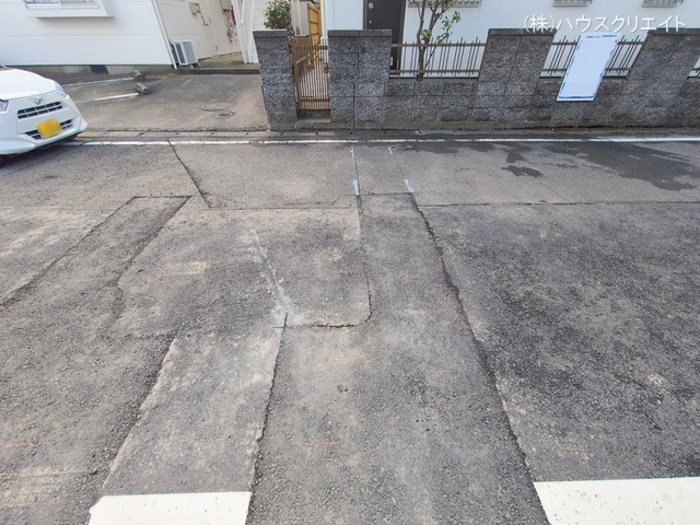 千葉県松戸市新松戸南2丁目の新築戸建てシート写真 2026年2月17日撮影