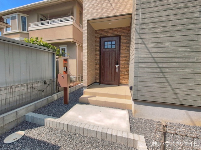 千葉県松戸市新松戸南2丁目の新築戸建て完成写真 2026年5月12日撮影