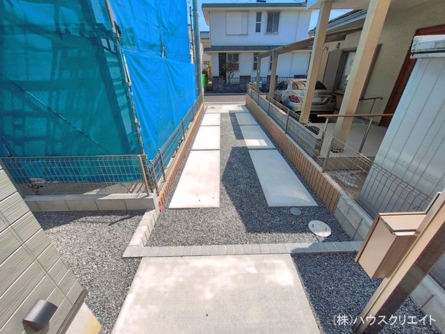 千葉県松戸市新松戸南2丁目の新築戸建て完成写真 2026年5月12日撮影
