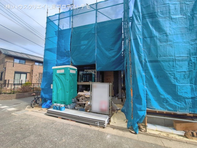 千葉県柏市西原１丁目の新築戸建てシート写真 2026年2月23日撮影
