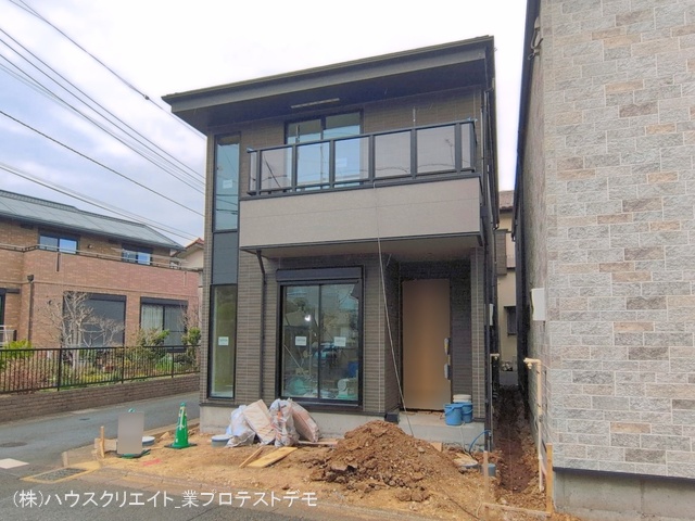 千葉県柏市西原１丁目の新築戸建て外構写真 2026年3月24日撮影