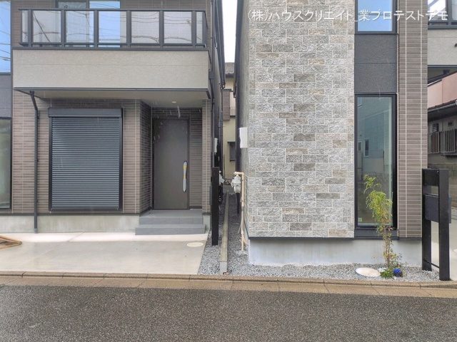 千葉県柏市西原１丁目の新築戸建て完成写真 2026年4月22日撮影