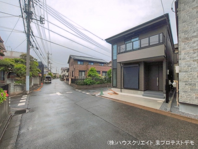 千葉県柏市西原１丁目の新築戸建て完成写真 2026年4月22日撮影