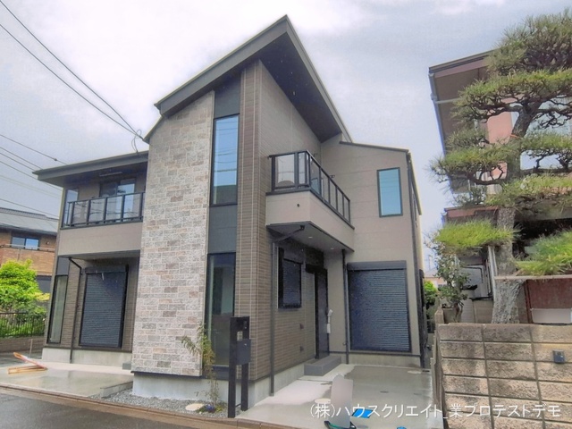 千葉県柏市西原１丁目の新築戸建て完成写真 2026年4月22日撮影