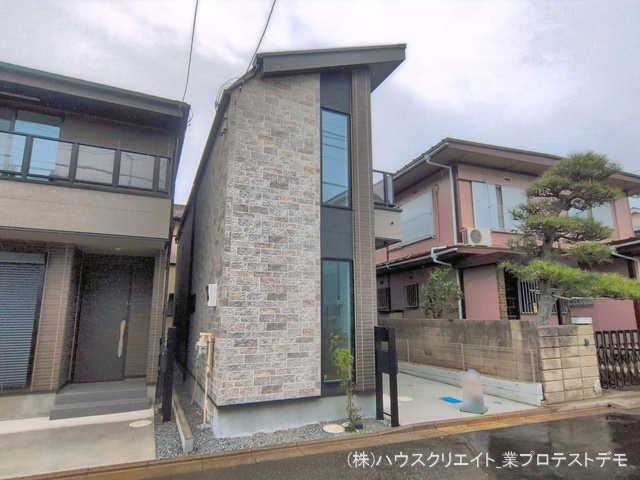 千葉県柏市西原１丁目の新築戸建て完成写真 2026年4月22日撮影