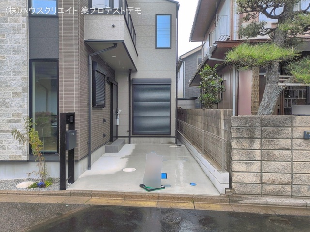 千葉県柏市西原１丁目の新築戸建て完成写真 2026年4月22日撮影