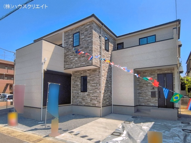 千葉県松戸市栄町8丁目の新築戸建て完成写真 2026年5月17日撮影