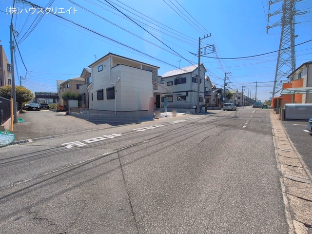 千葉県松戸市栄町8丁目の新築戸建て完成写真 2026年5月17日撮影