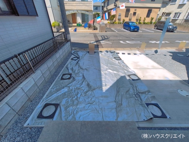 千葉県松戸市栄町8丁目の新築戸建て完成写真 2026年5月17日撮影