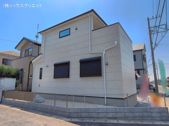 千葉県松戸市栄町8丁目の新築戸建て完成写真 2026年5月17日撮影