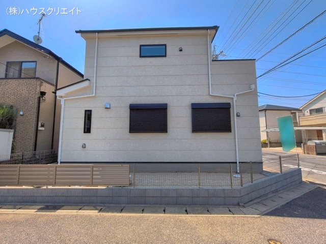 千葉県松戸市栄町8丁目の新築戸建て完成写真 2026年5月17日撮影