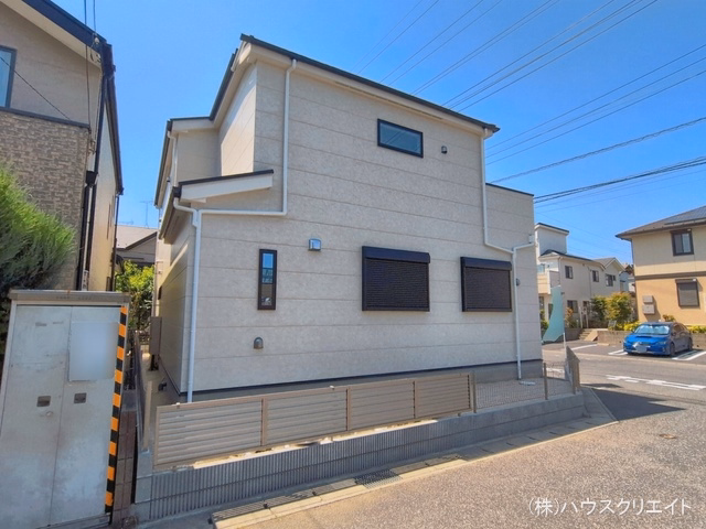 千葉県松戸市栄町8丁目の新築戸建て完成写真 2026年5月17日撮影