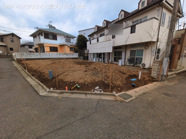 千葉県流山市名都借の新築戸建て更地・土地写真 2026年3月5日撮影